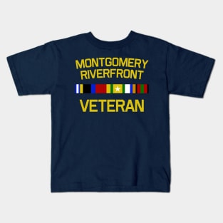 Montgomery Riverfront Veteran Kids T-Shirt